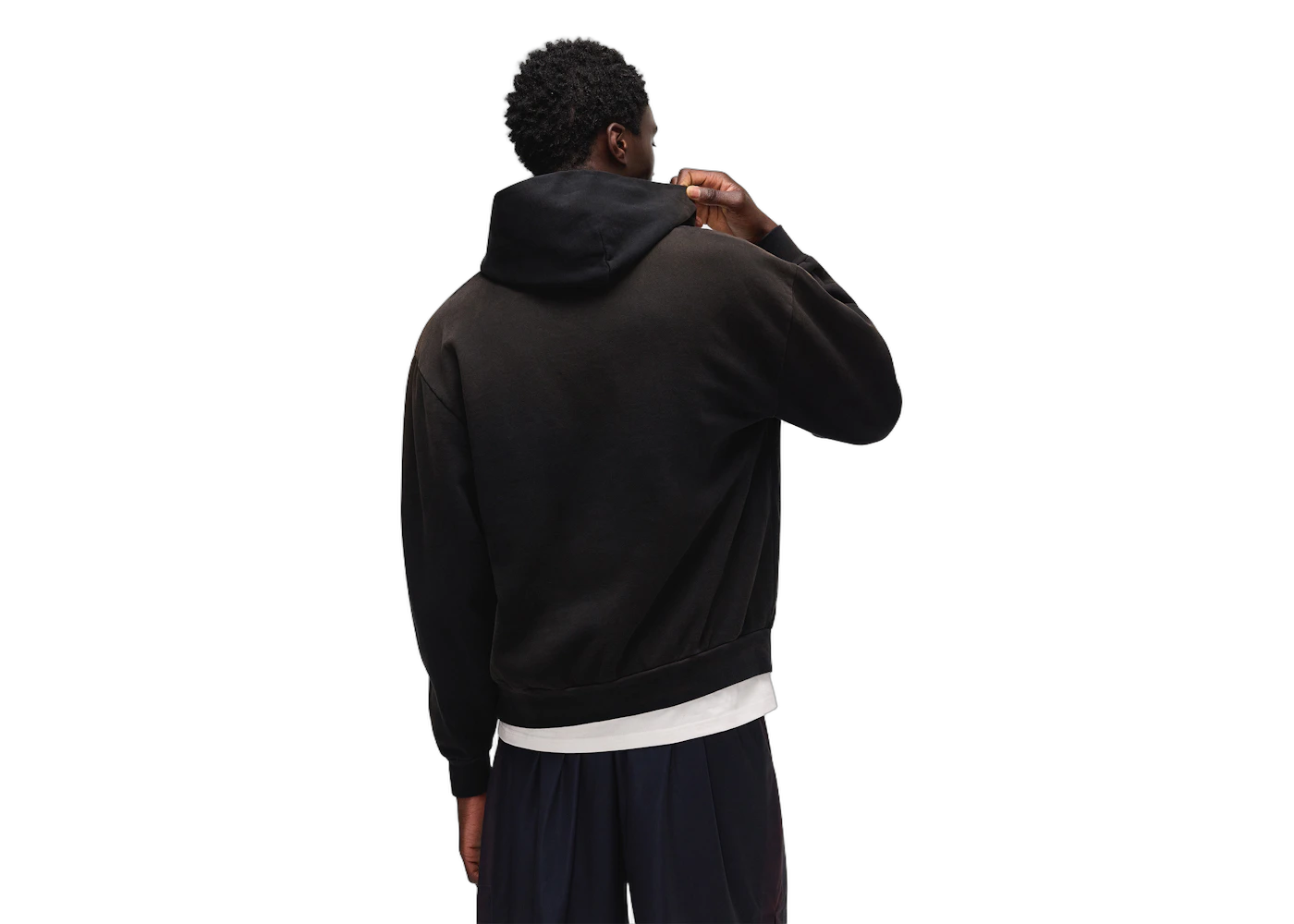 Travis Scott x Nike x FC Barcelona Spray Logo Hoodie Black