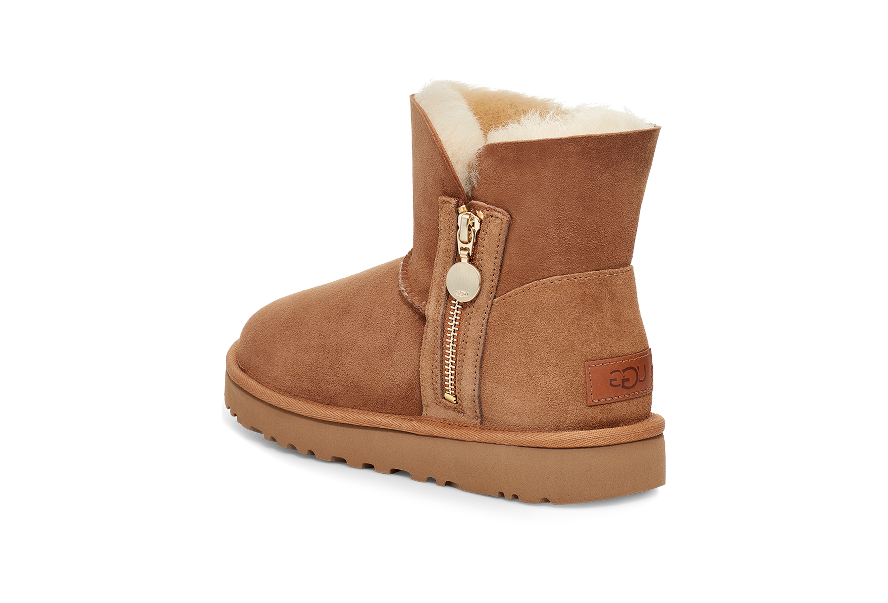 UGG Bailey Zip Mini Boot Chestnut, Chestnut (1112481-CHE)