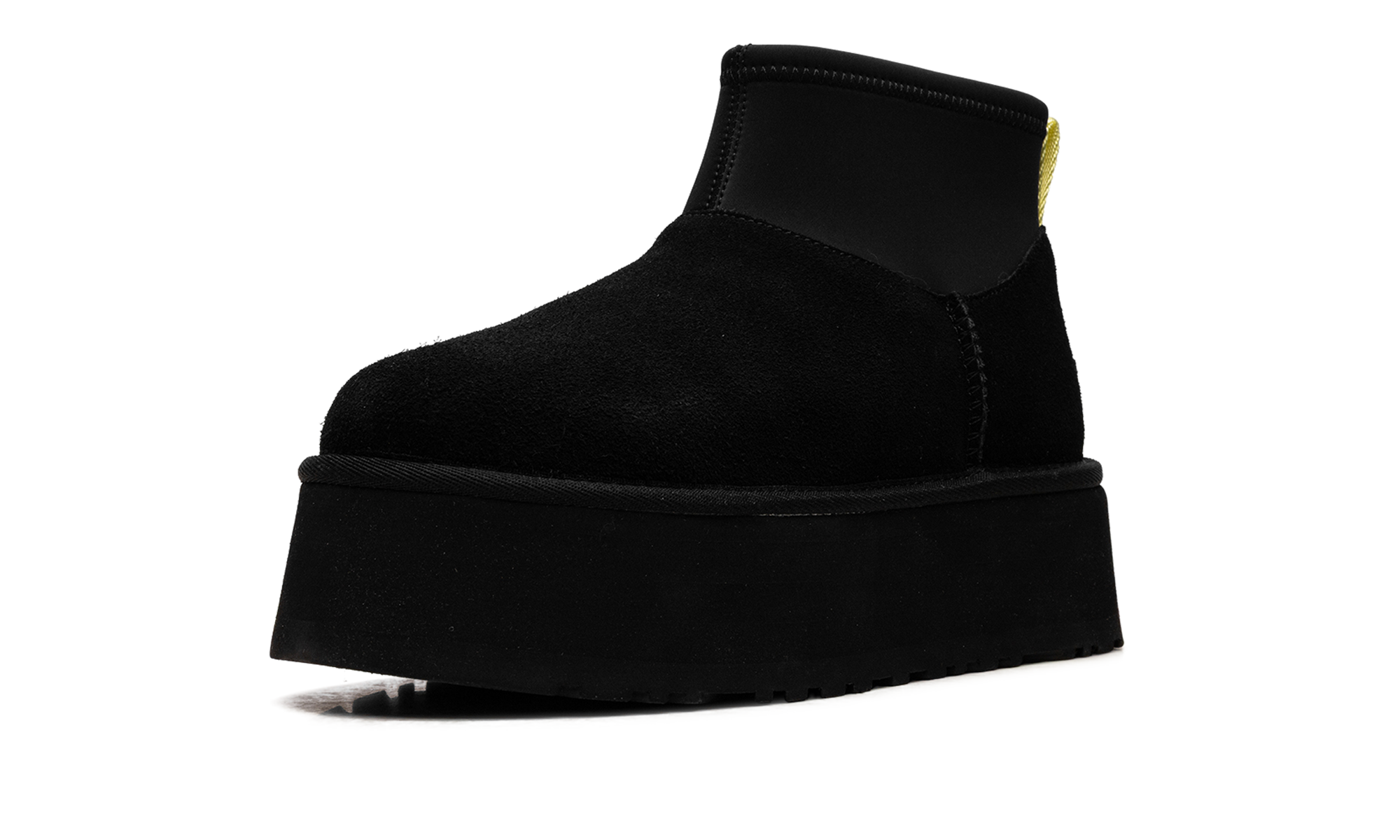 UGG Classic Mini Dipper Boot Black Yellow