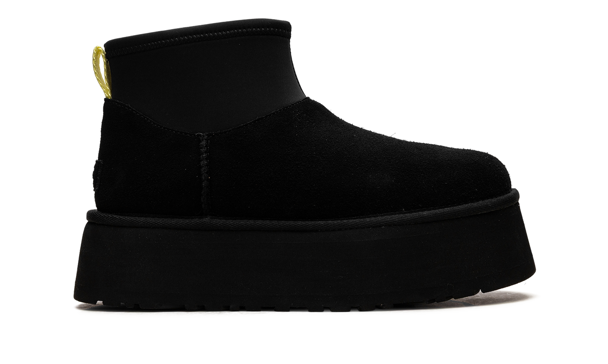 UGG Classic Mini Dipper Boot Black Yellow