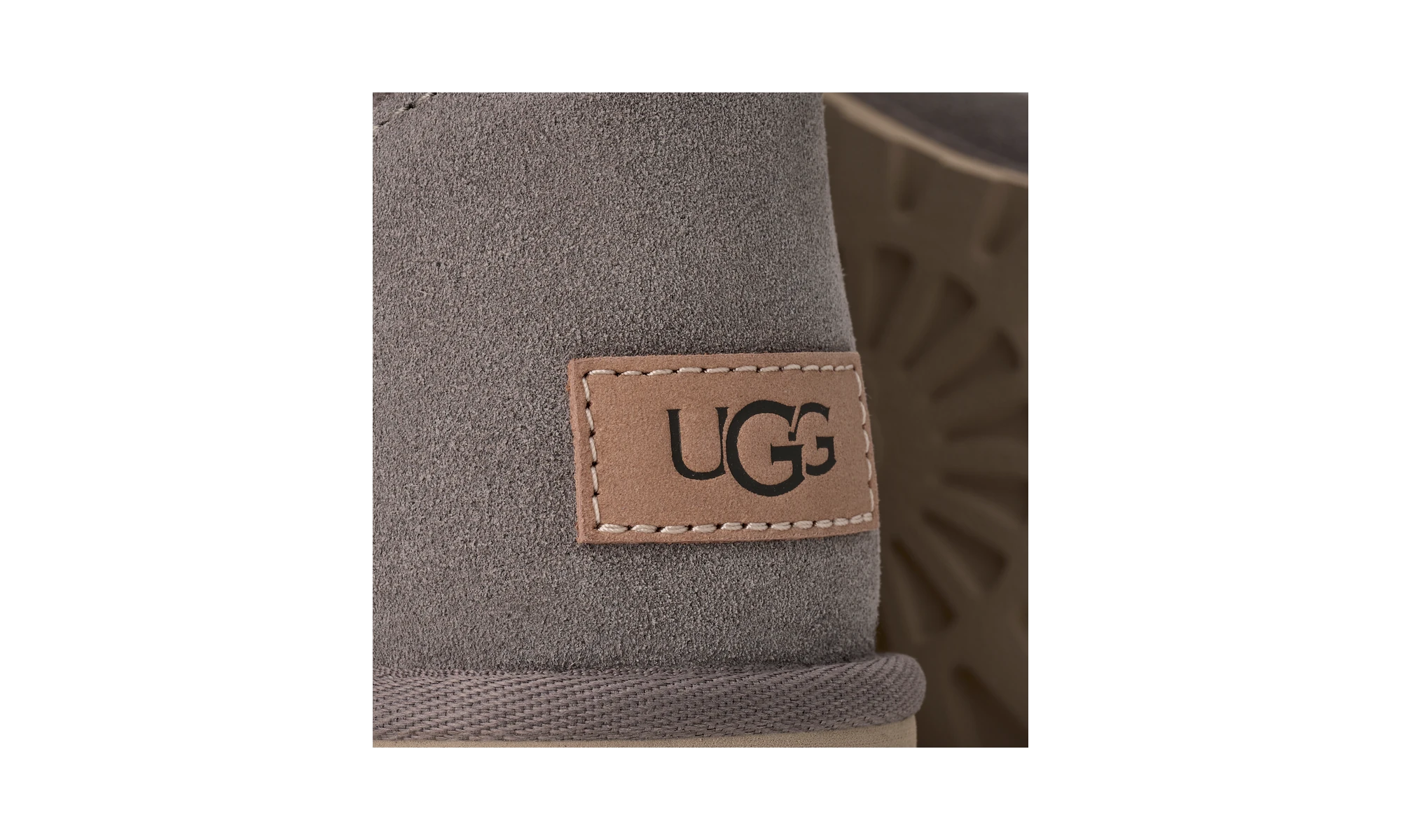 UGG Classic Mini II Boot Stormy Grey White Pepper