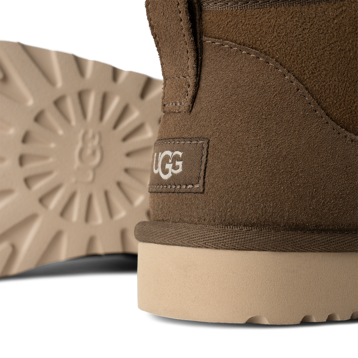 UGG Classic Ultra Mini Boot Hickory, Hickory (1137391-HCK)