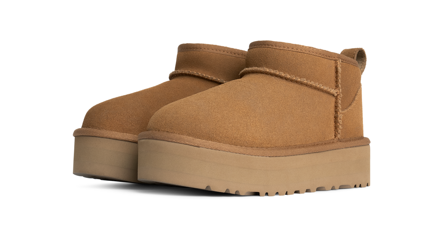UGG Classic Ultra Mini Platform Boot Chestnut (Kids) - Sneak