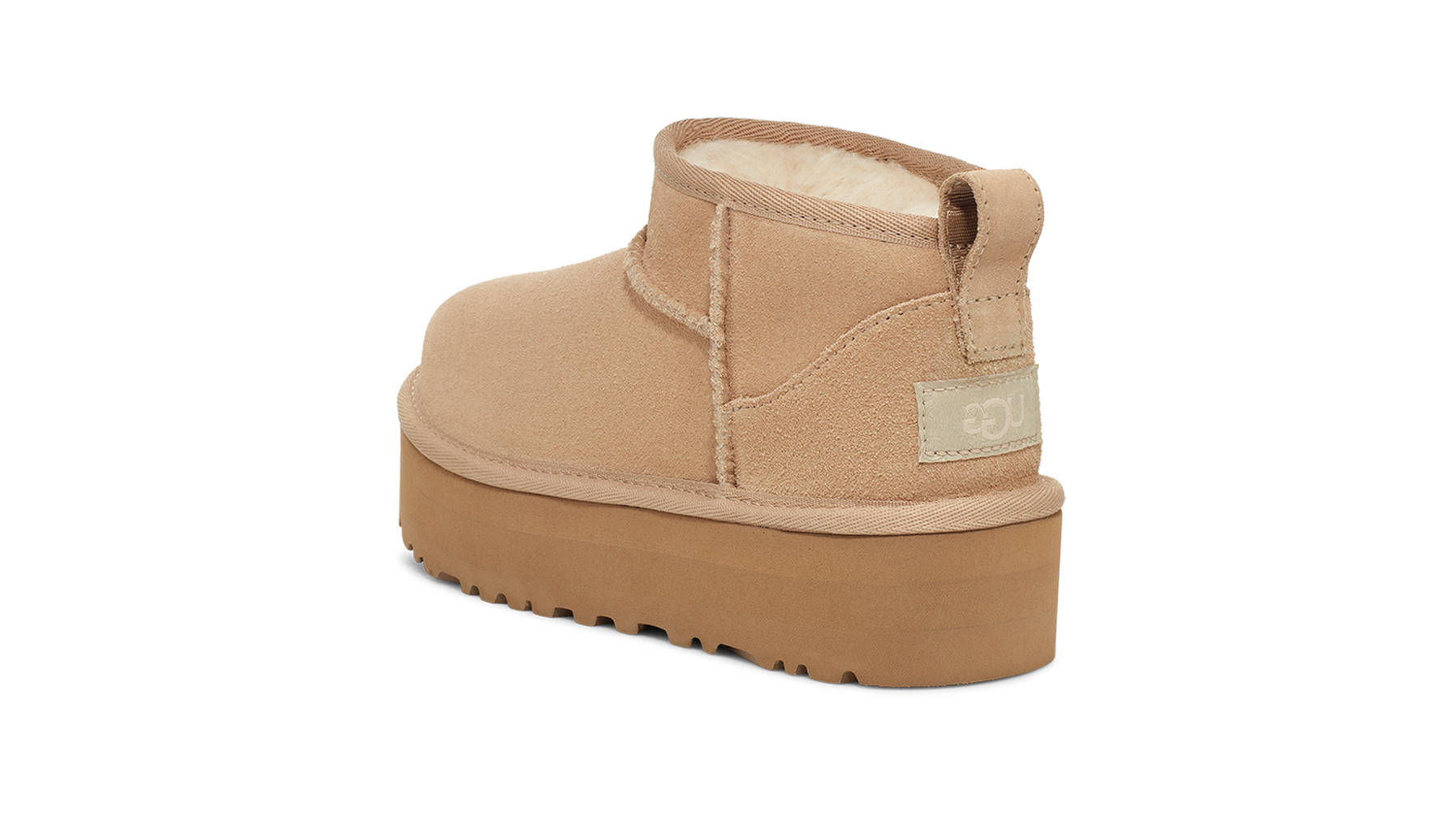 UGG Classic Ultra Mini Platform Boot Sand (Kids), Sand (1157791K-SAN)