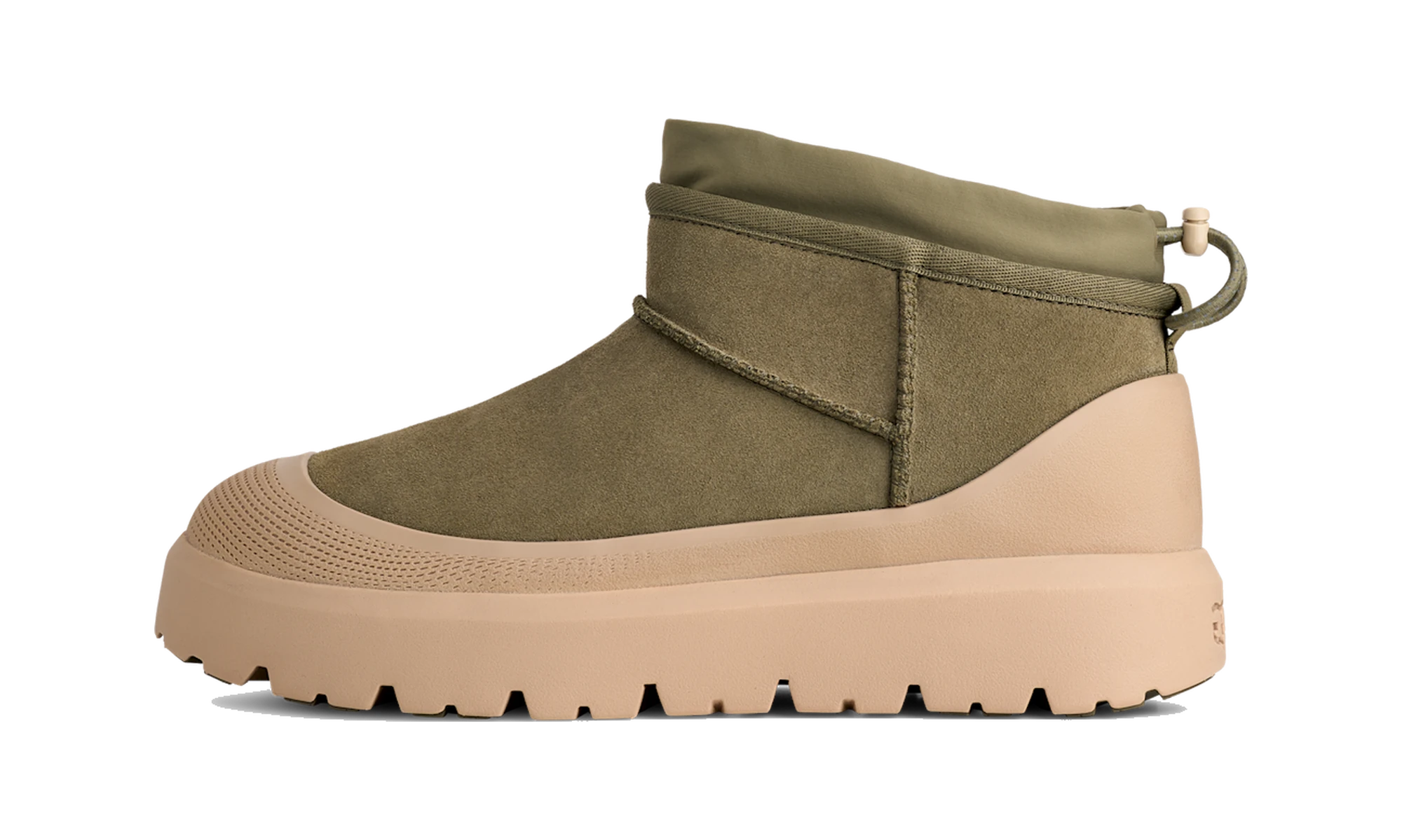 UGG Classic Ultra Mini Weather Hybrid Boot Burnt Olive Mustard Seed