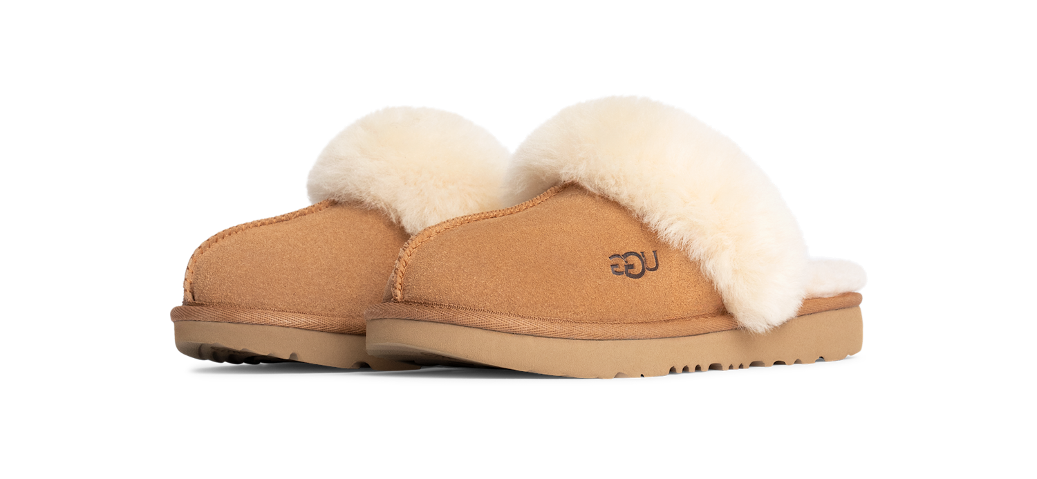 UGG Cozy II Slipper Chestnut (Kids), Chestnut (1019065K-CHE)