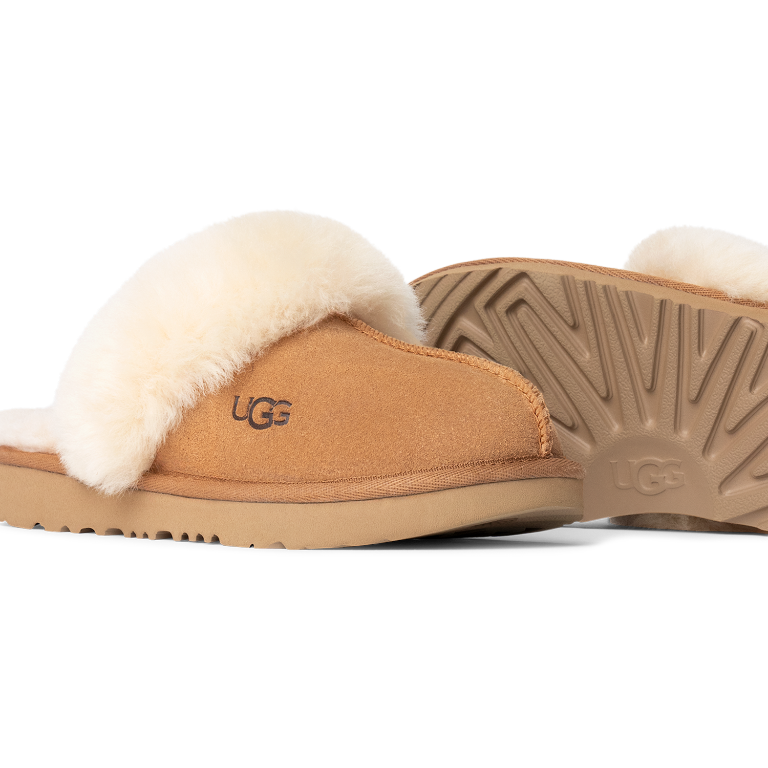 UGG Cozy II Slipper Chestnut (Kids), Chestnut (1019065K-CHE)