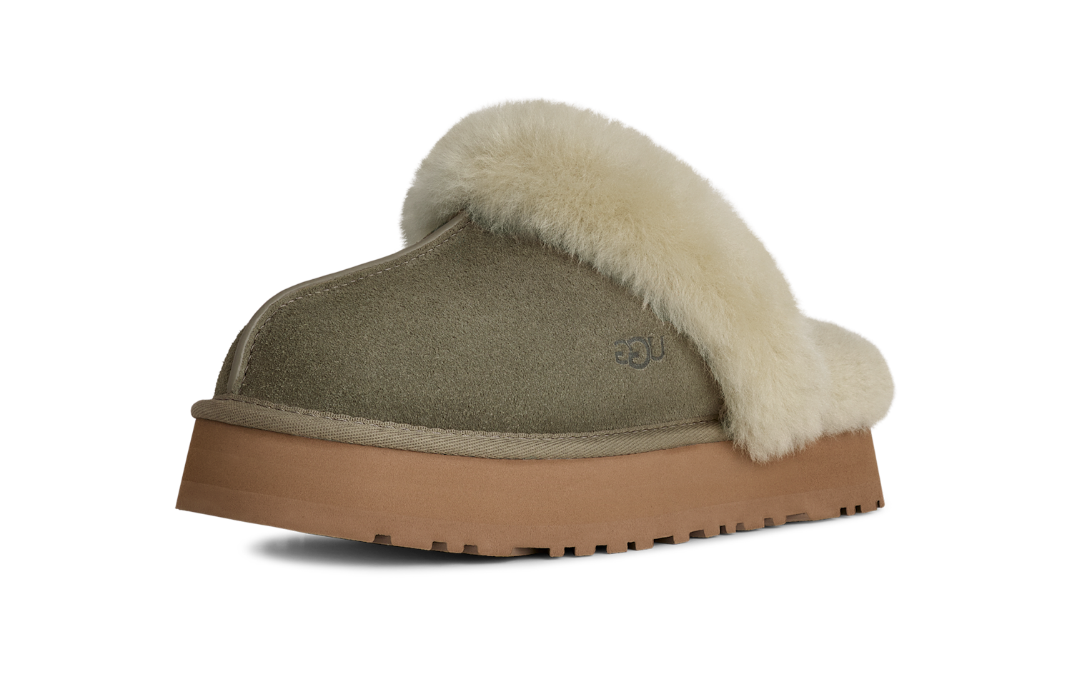 UGG Disquette Slipper Moss Green Muted Brass, Moss Green/Muted Brass (1122550-MRNM)