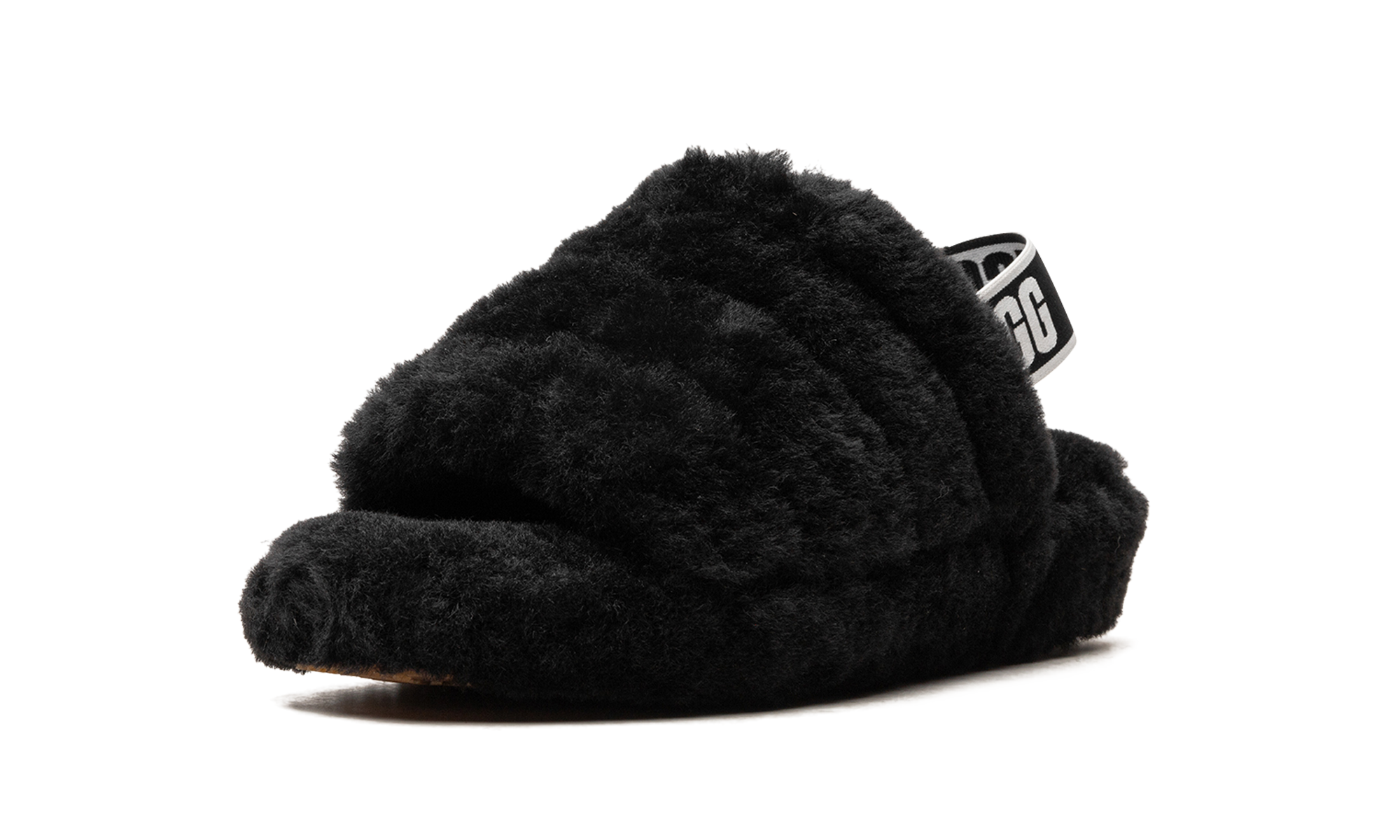 UGG Fluff Yeah Slide Black