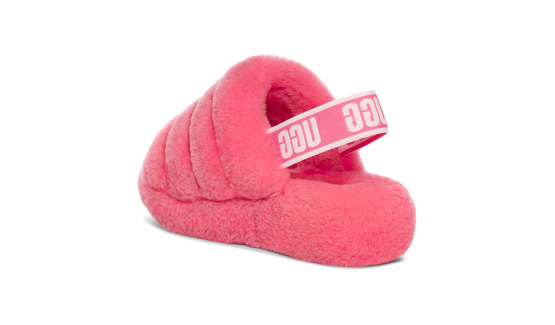 UGG Fluff Yeah Slide Pink Rose, Pink Rose (1095119-PKRS)