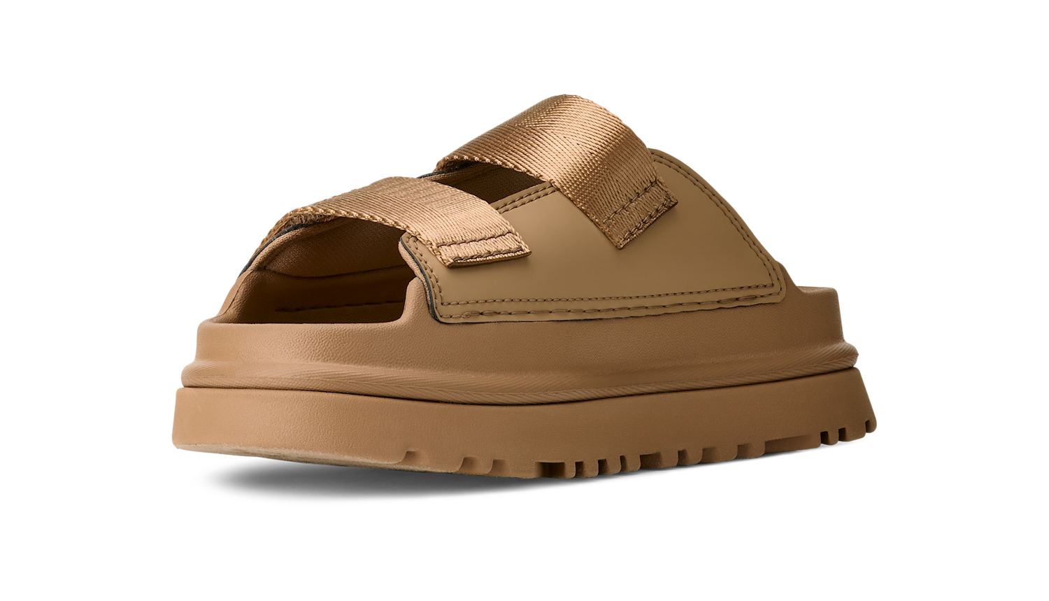UGG GoldenGlow Slide Dark Sand (Kids), Dark Sand (1166513K-DND)