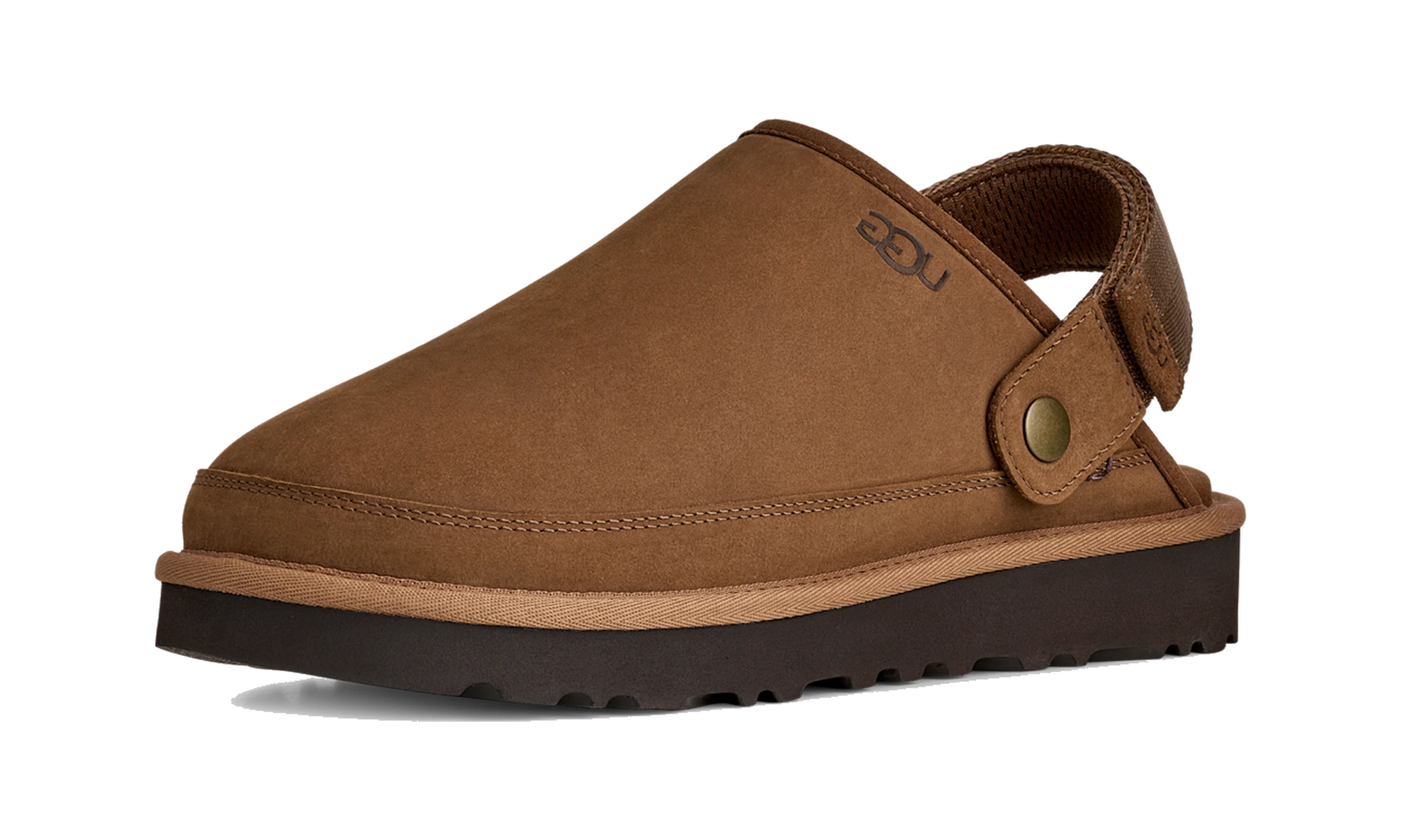 UGG Goldencoast Clog II Nubuck Dark Chestnut