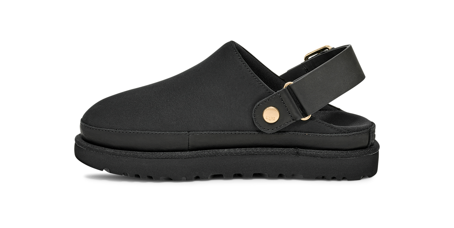 UGG Goldenstar Villa Clog Black, Black (1169590-BLK)
