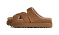 UGG Greenport Cross Strap Slide Chestnut