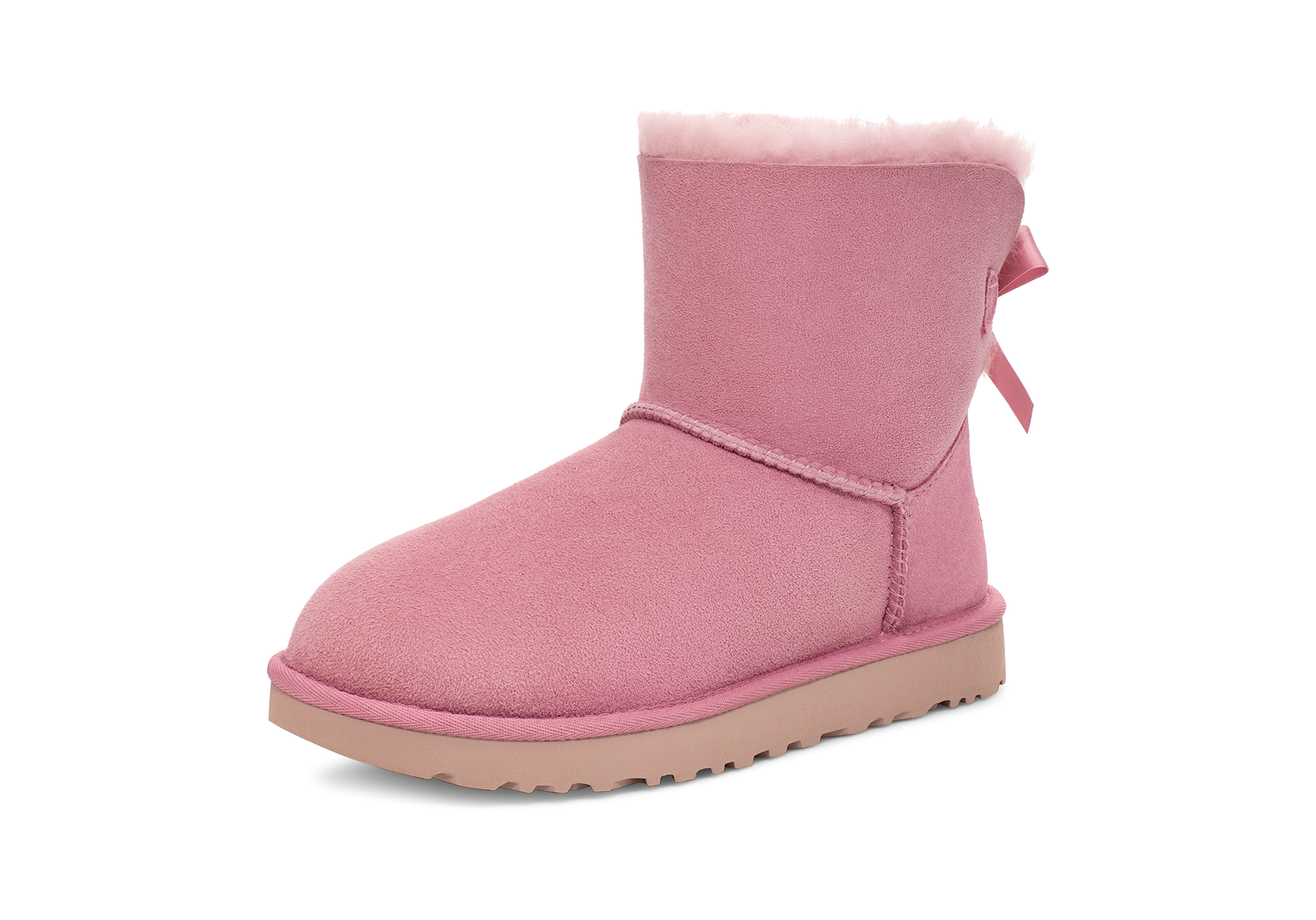 UGG Mini Bailey Bow II Dusty Orchid, Dusty Orchid (1016501-DYR)