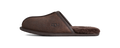 UGG Scuff Leather Distressed Slipper Dusted Cocoa