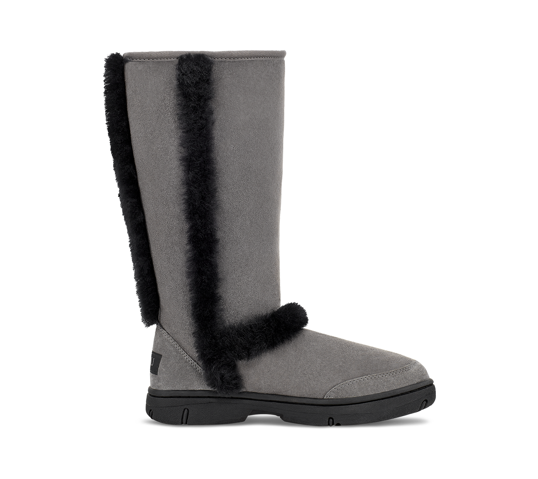UGG Sunburst Tall Boot Grey Black, Grey/Black (5218-GRB)