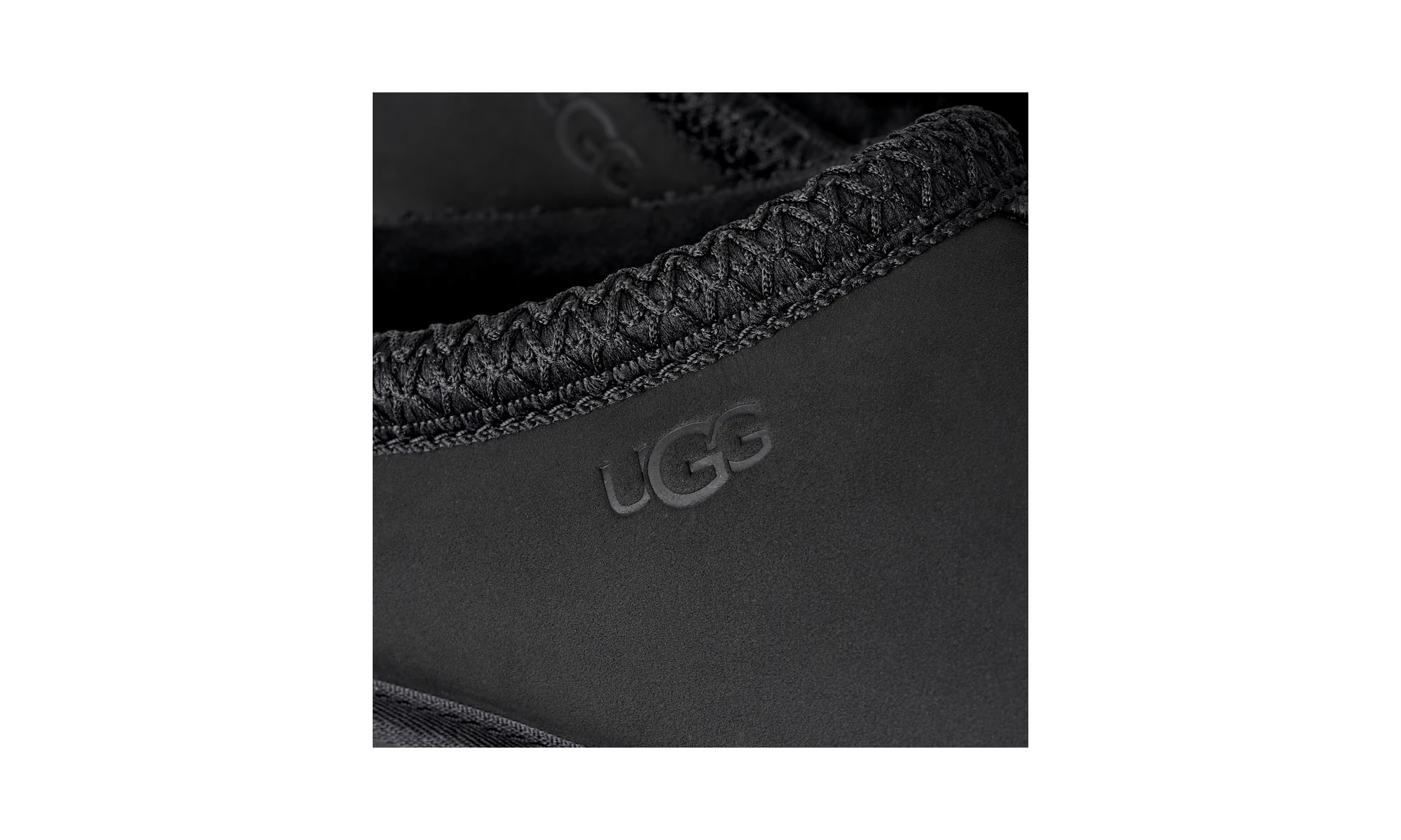 UGG Tasman II Nubuck Slipper Black