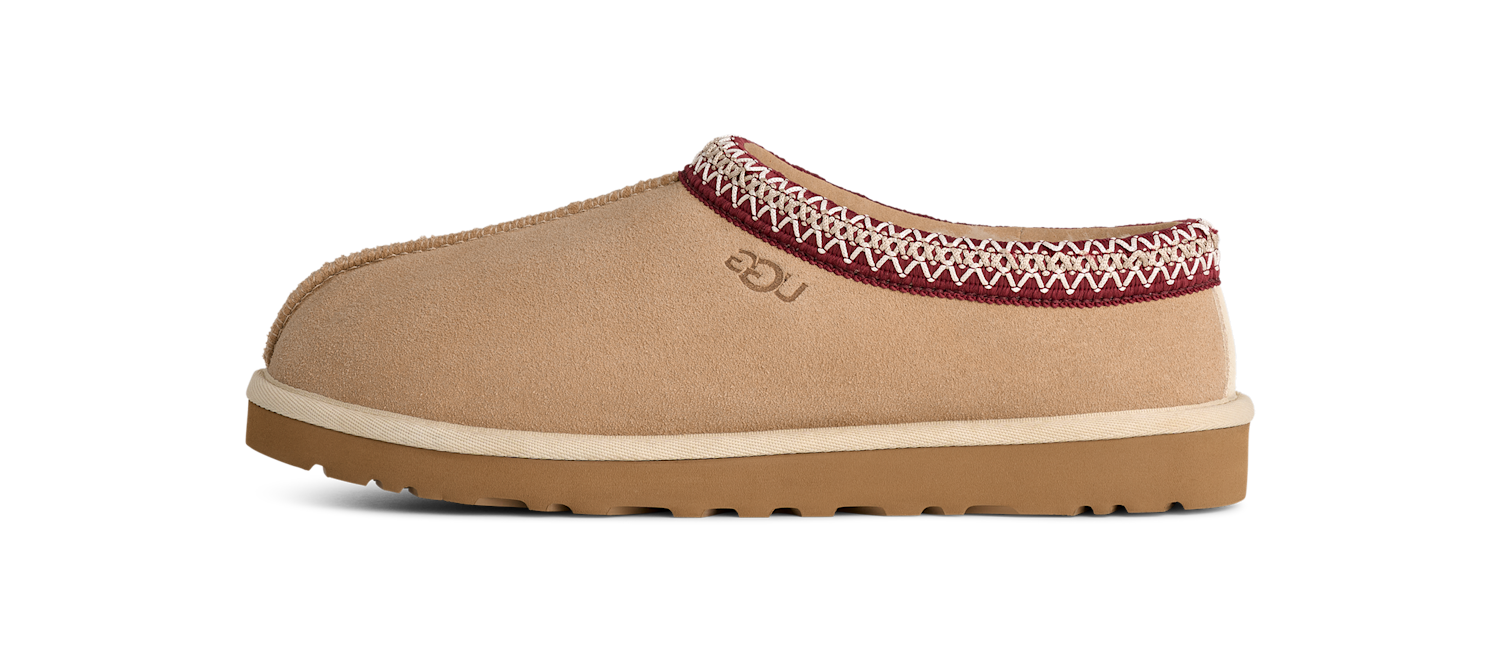 UGG Tasman II Slipper Driftwood Biking Red, Driftwood/Biking Red (1174671-DWD)