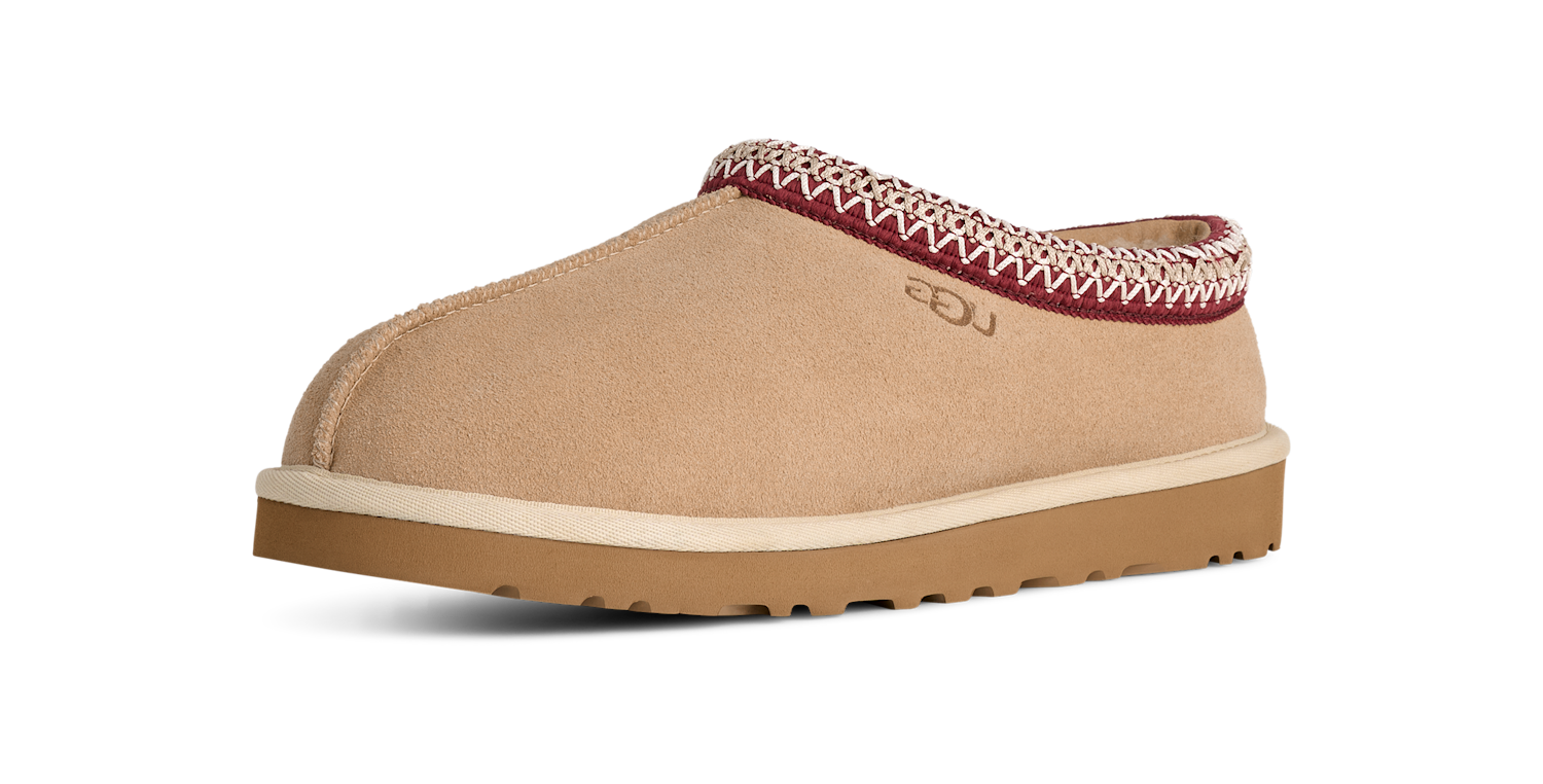 UGG Tasman II Slipper Driftwood Biking Red, Driftwood/Biking Red (1174671-DWD)