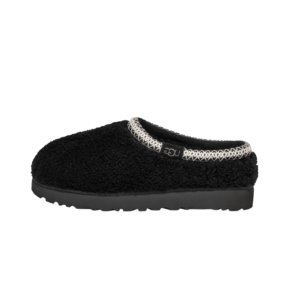 UGG Tasman Maxi Curly Slipper Black