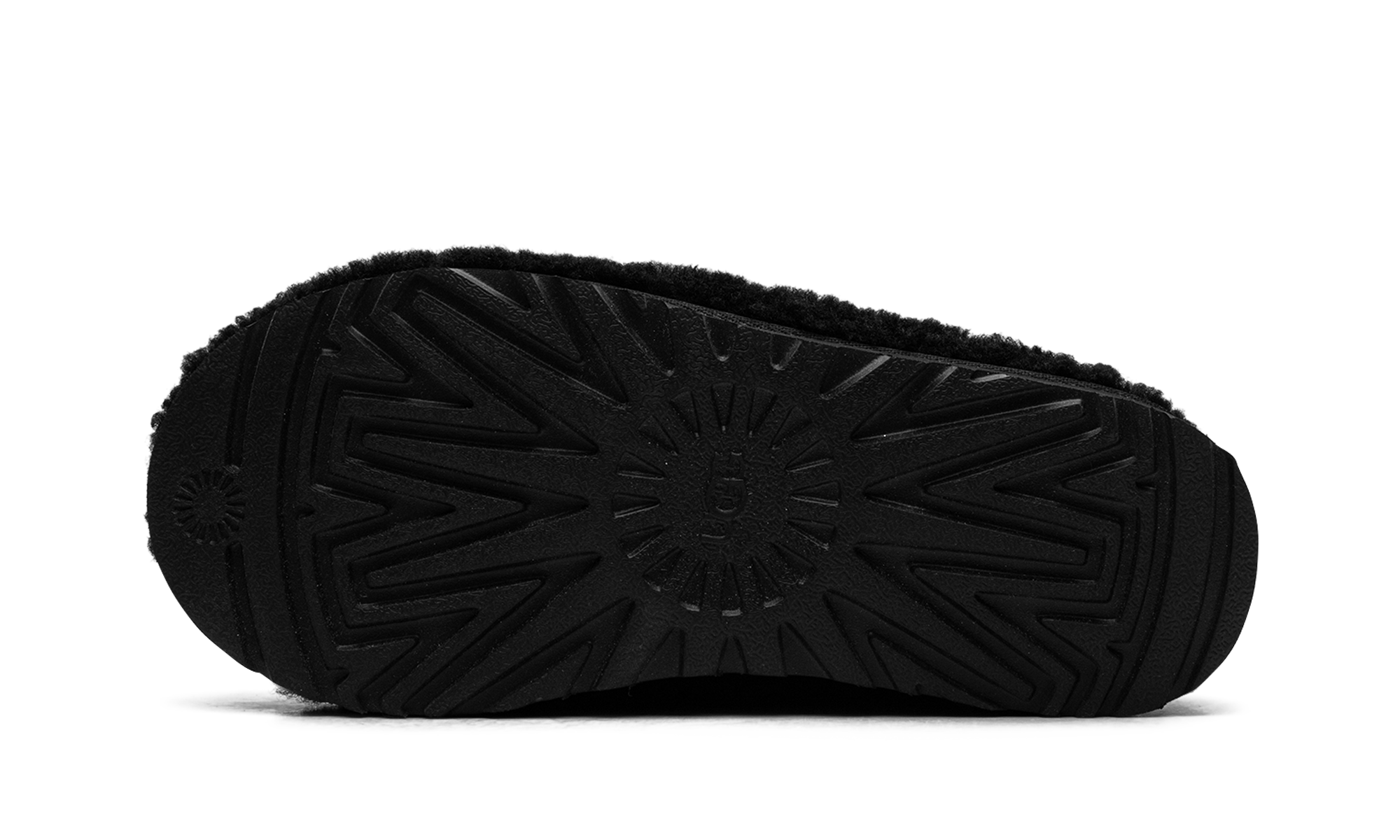 UGG Tasman Maxi Curly Slipper Black