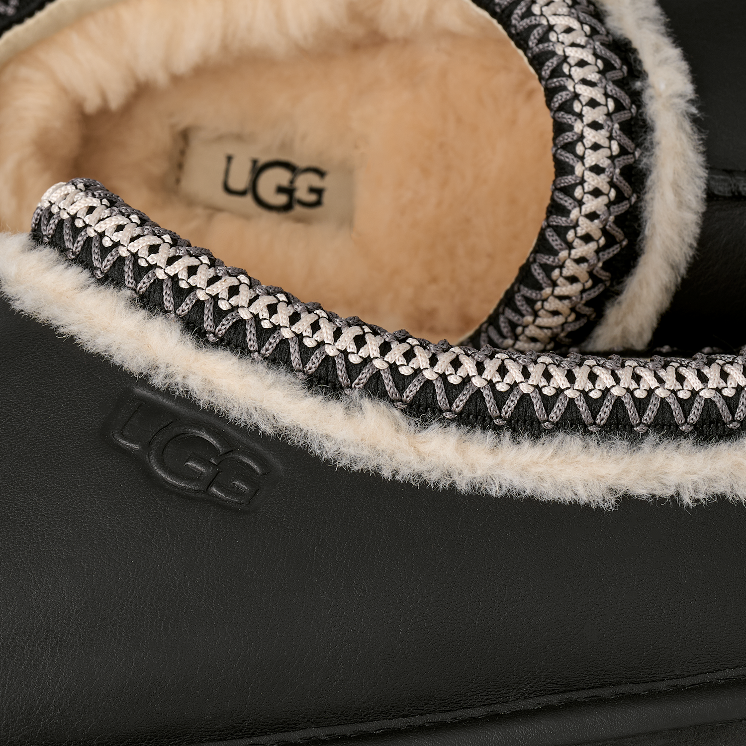 UGG Tasman Noir Slipper Black, Black (1171303-BLK)