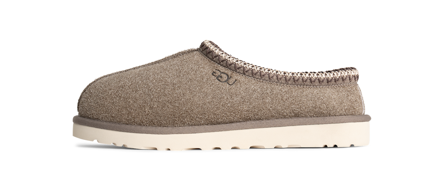 UGG Tasman Shaggy Suede Slipper Smoke Plume, Smoke Plume (1166930-SKP)