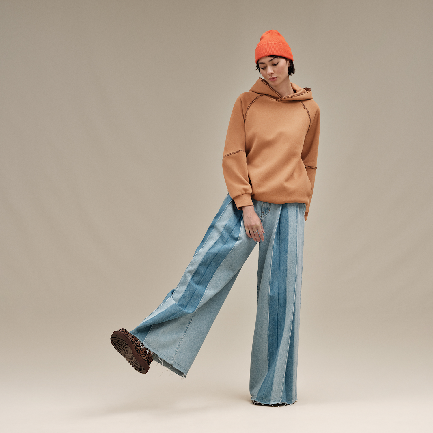 UGG Tasman Slipper Caspian Burnt Cedar, Caspian Burnt Cedar (1158350-BCDR)