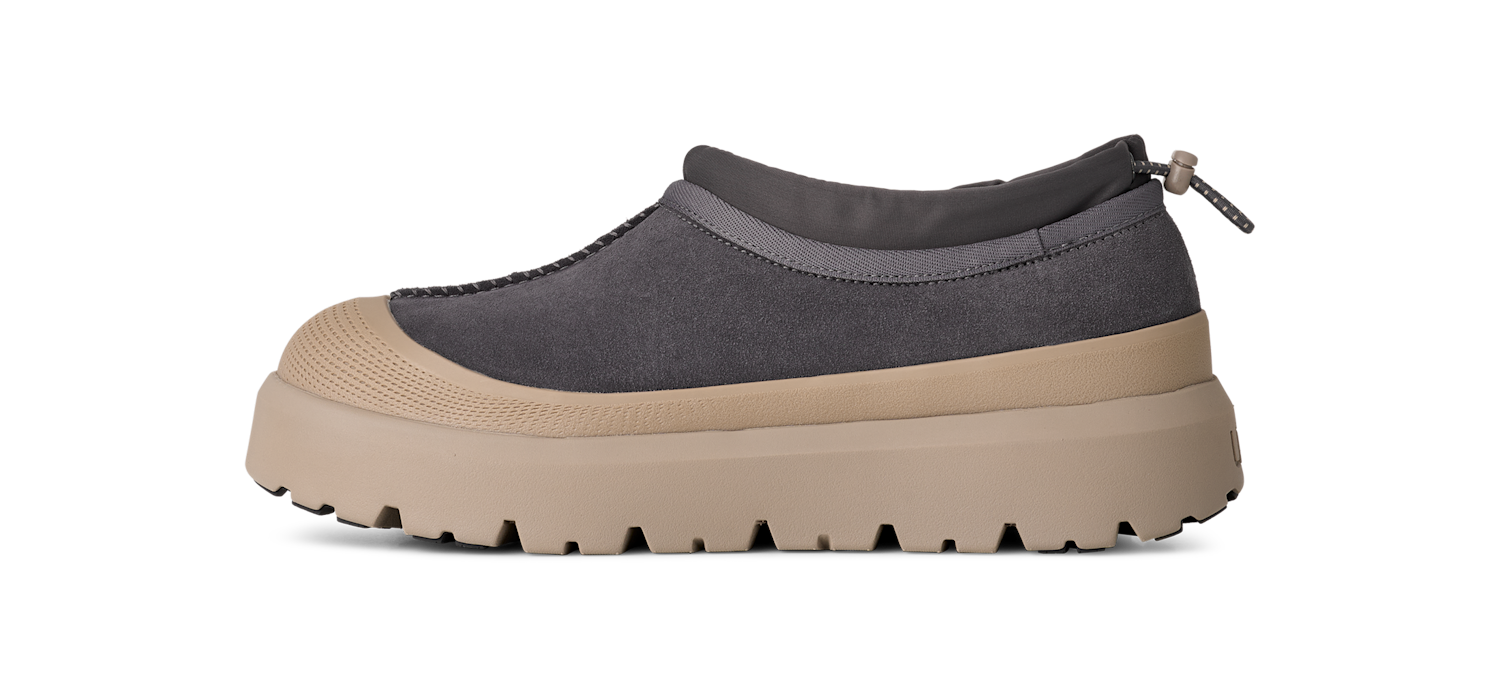 UGG Tasman Weather Hybrid Slipper Obsidian Cobble Grey, Obsidian/Cobble Grey (1144096-OBB)