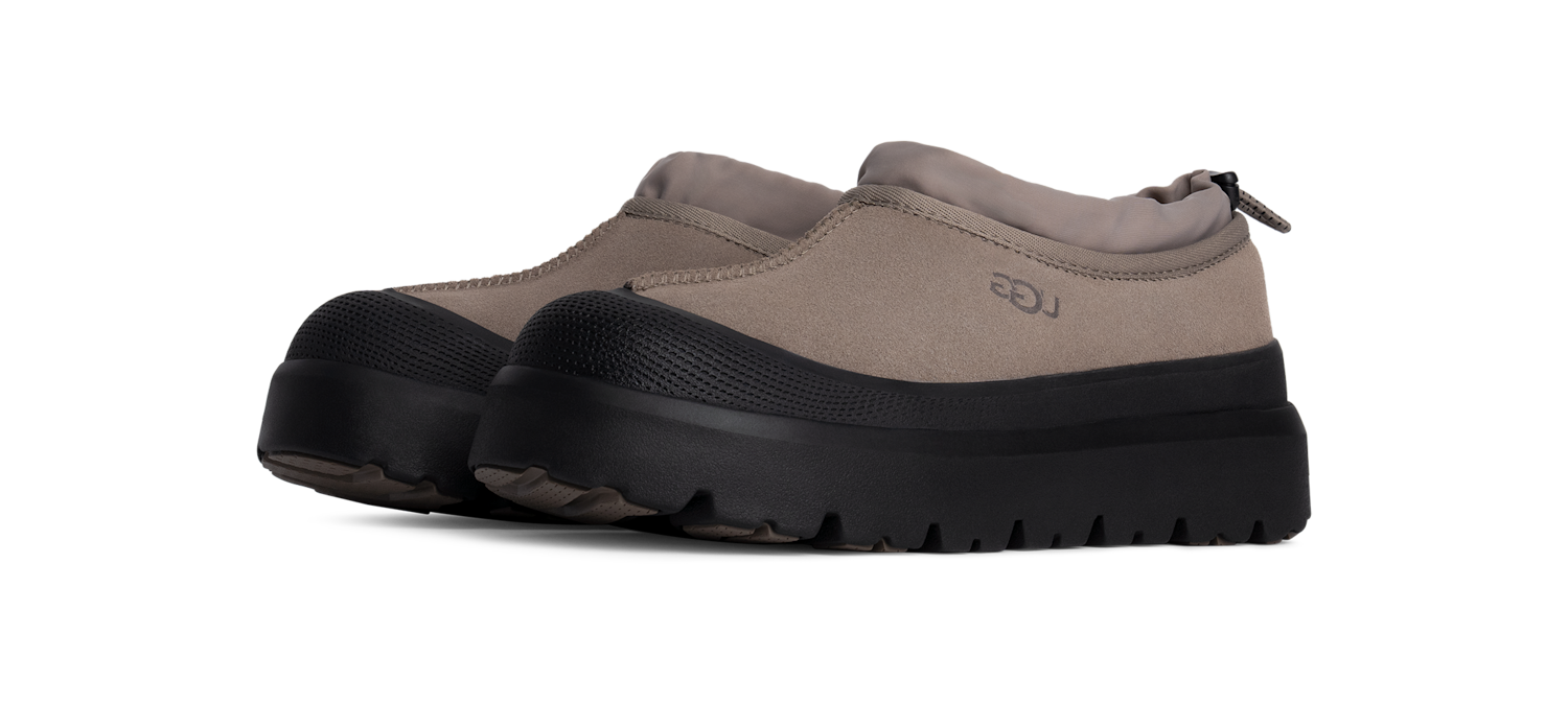 UGG Tasman Weather Hybrid Slipper Smoke Plume Black, Smoke Plume/Black (1144096-SMKPL)