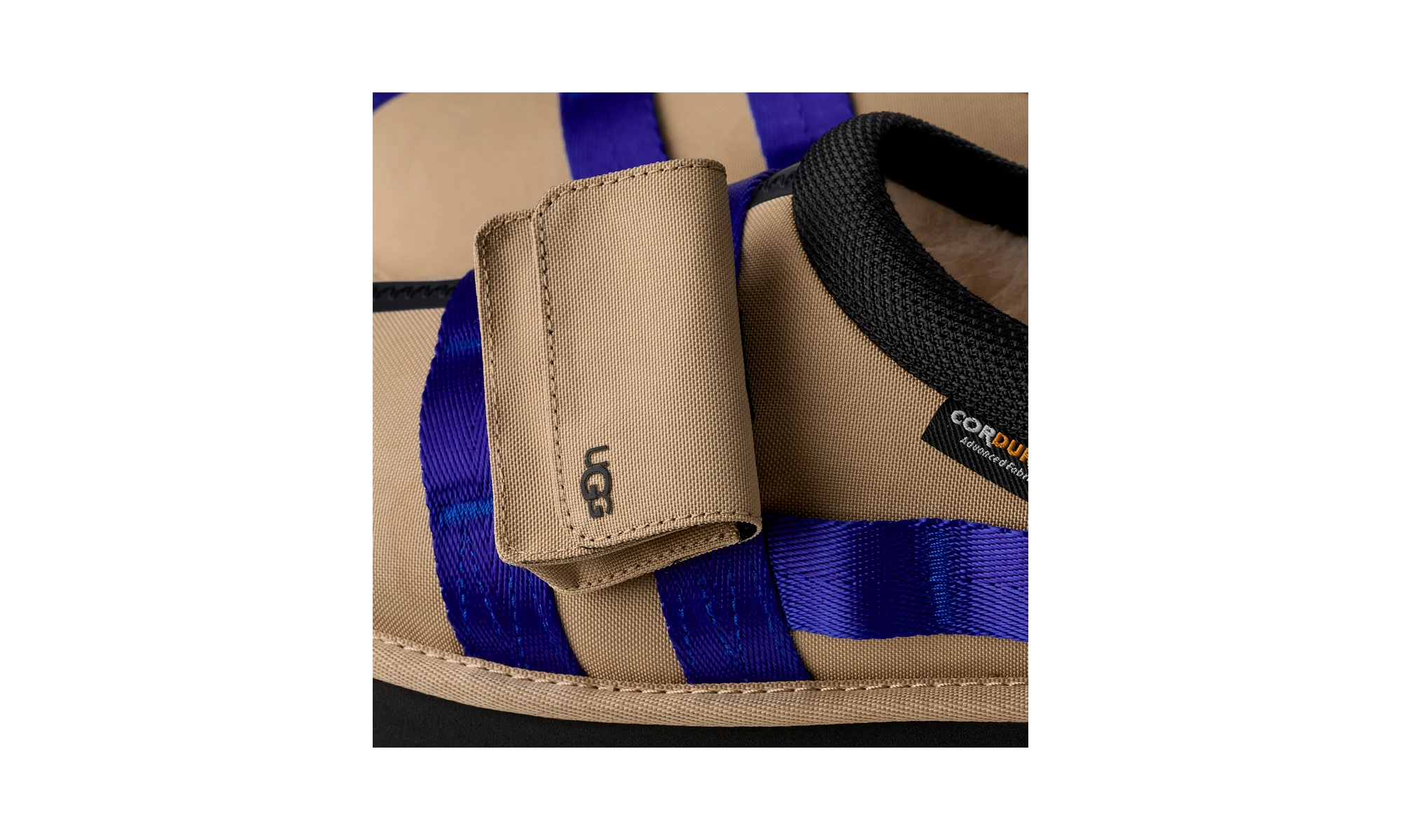 UGG Tasman Wildwood Slipper Sand Regal Blue