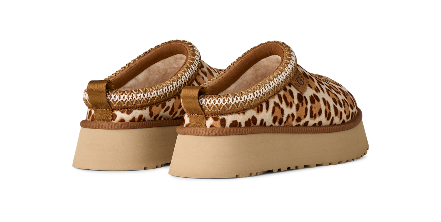 UGG Tazz Plains Slipper Felicity Leopard Jasmine