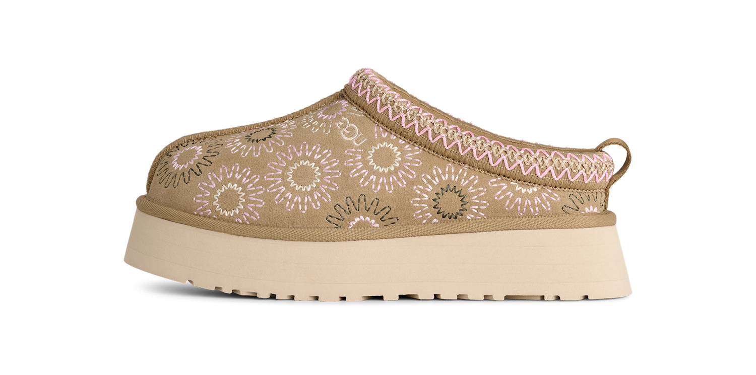 UGG Tazz Sun Stitch Slipper Mustard Seed