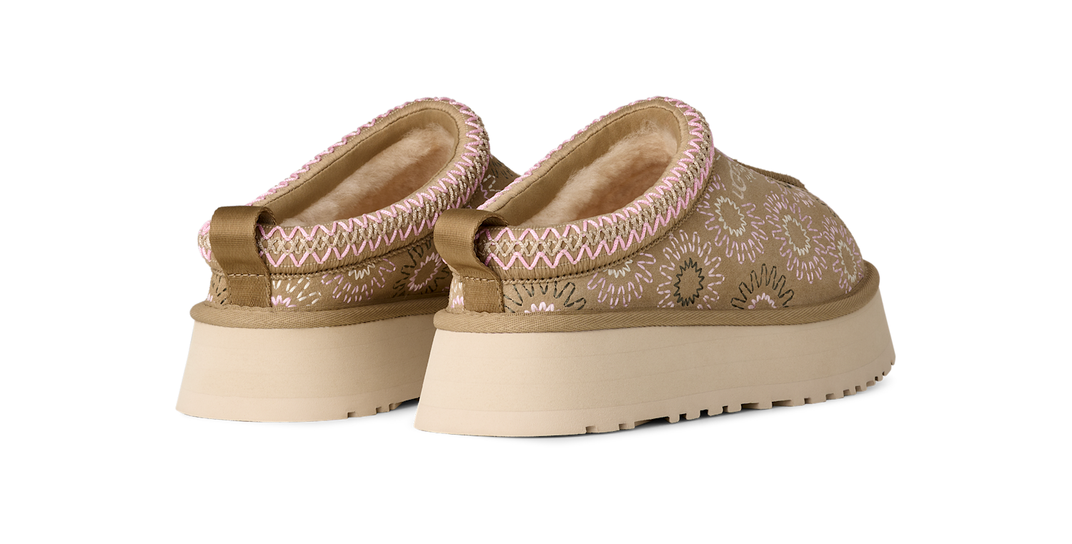 UGG Tazz Sun Stitch Slipper Mustard Seed