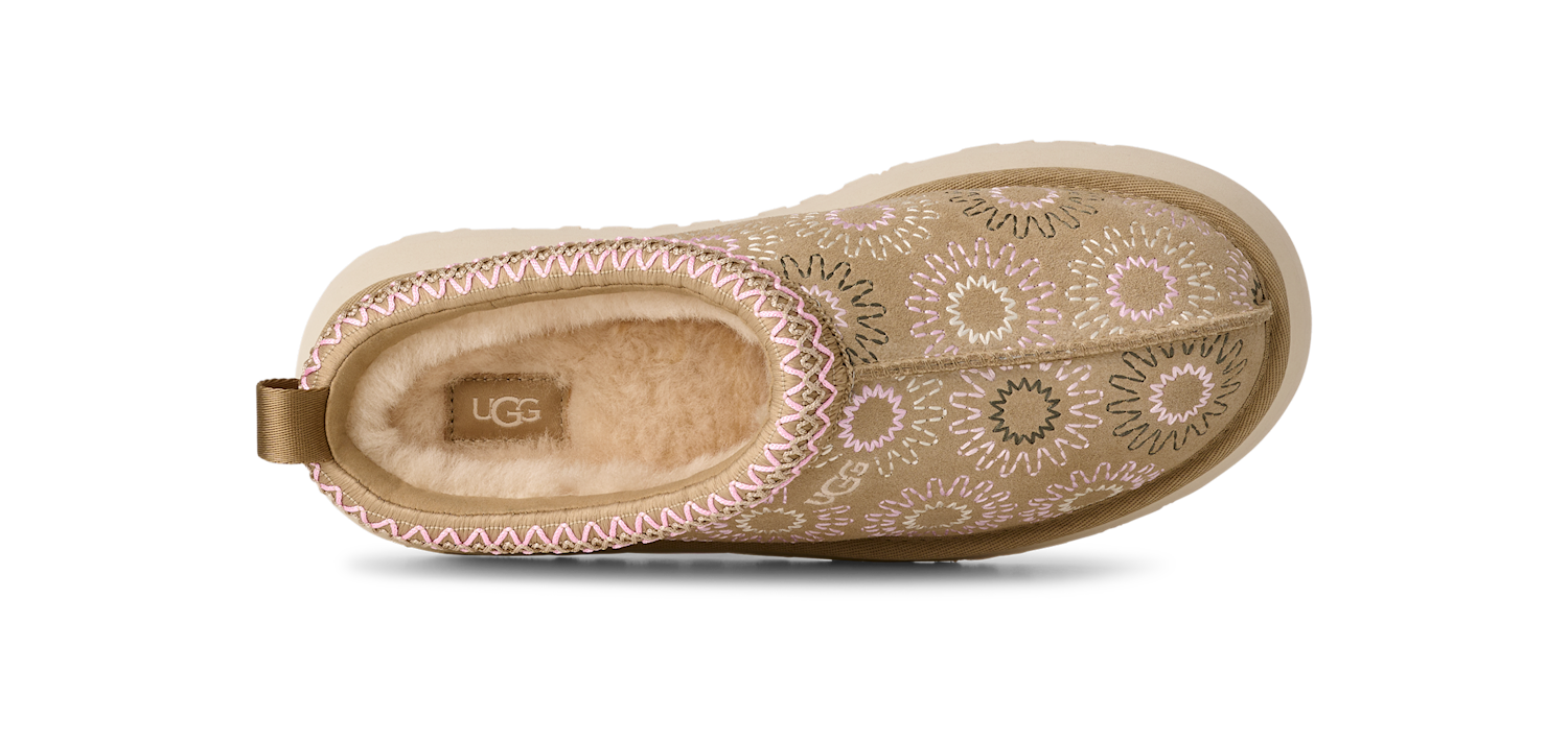 UGG Tazz Sun Stitch Slipper Mustard Seed