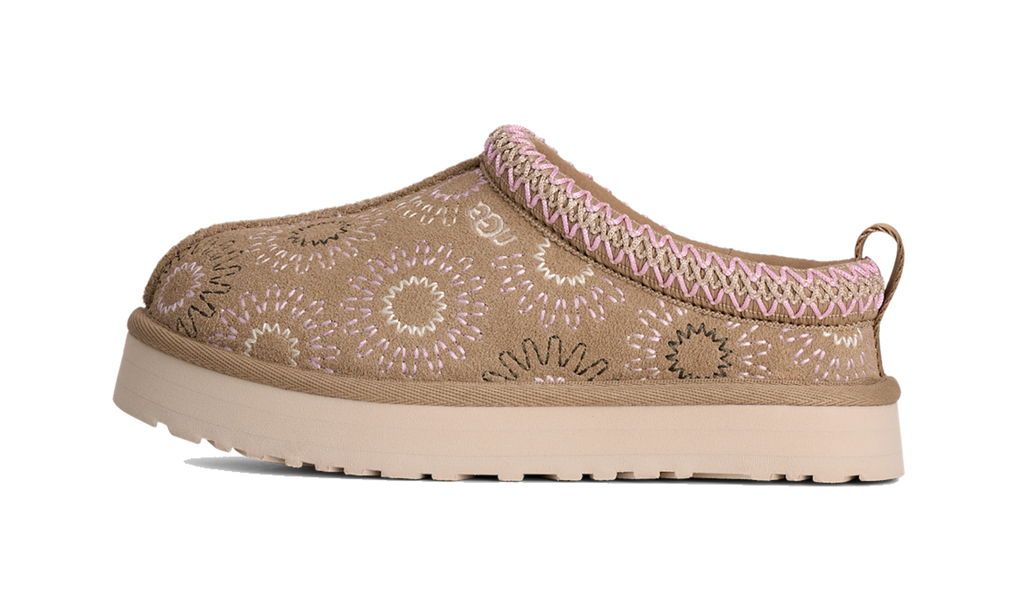 UGG Tazz Sun Stitch Slipper Mustard Seed (Kids)