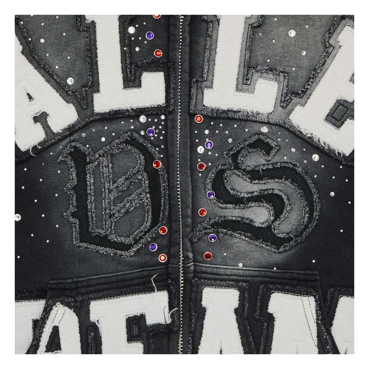 Vale Forever Classico Zip Up Hoodie Black