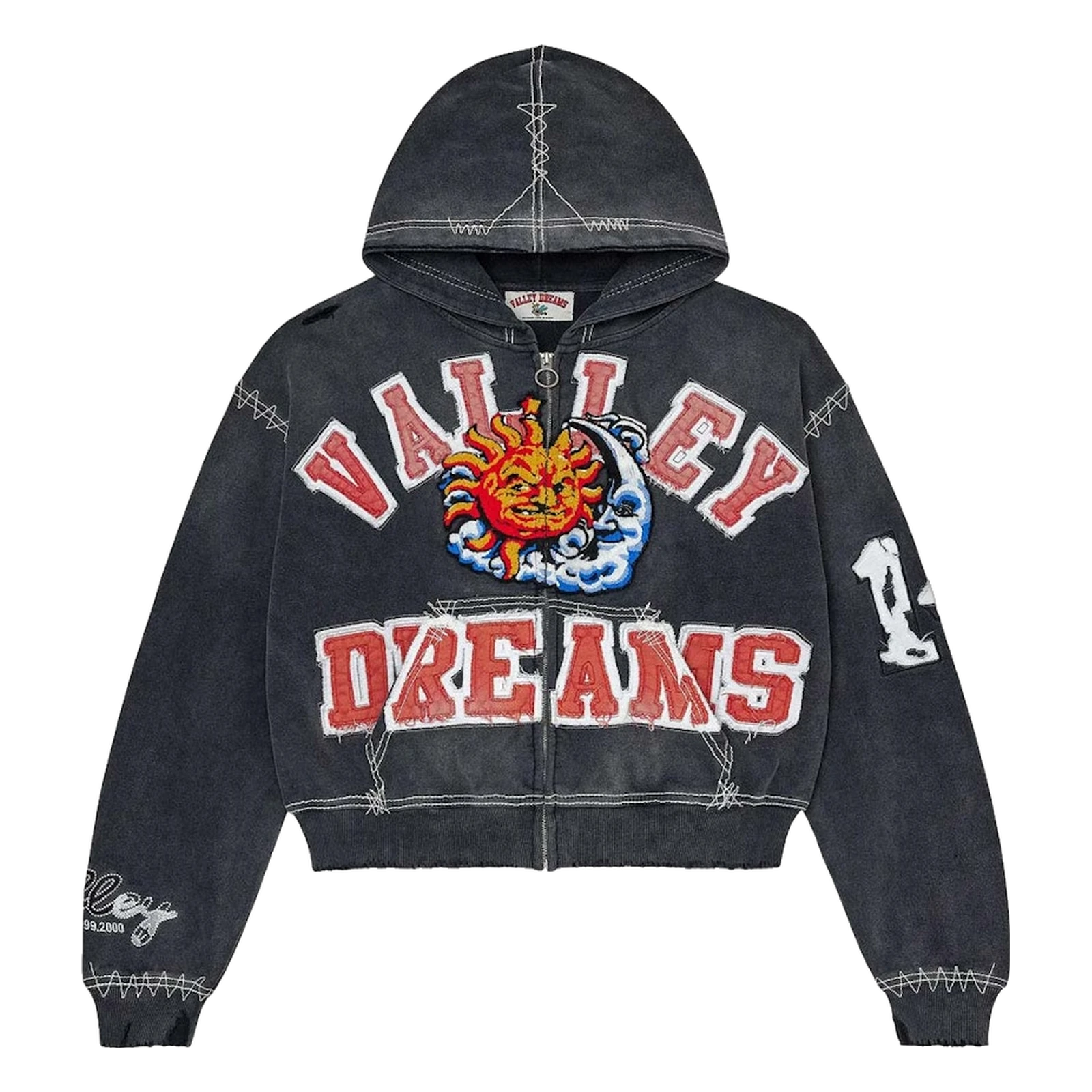 Vale Forever Sunny Zip Up Hoodie
