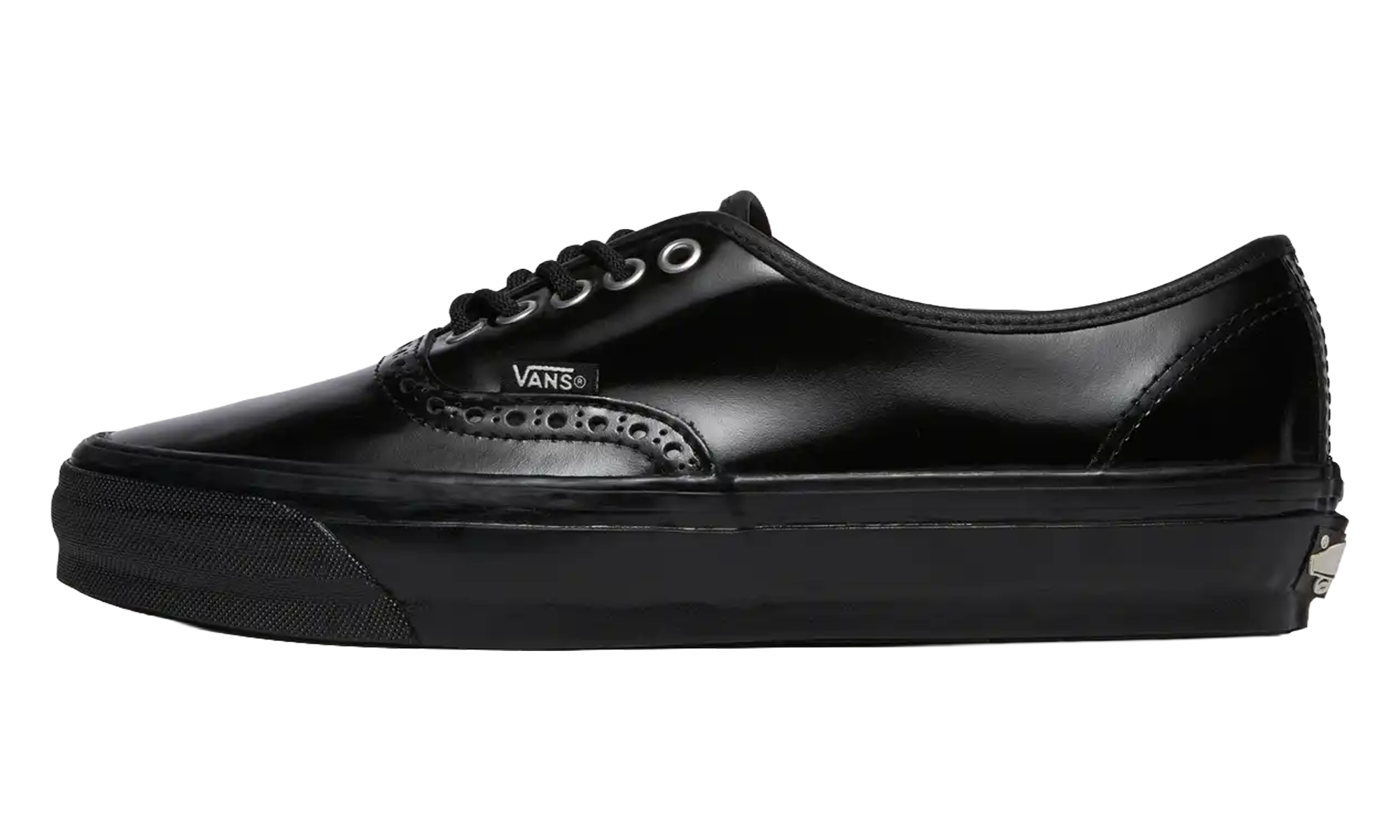 Vans OTW Authentic 44 Siped Vibram Gloss Leather Brogue Black
