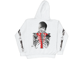 Vlone x Never Broke Again Bones Hoodie White