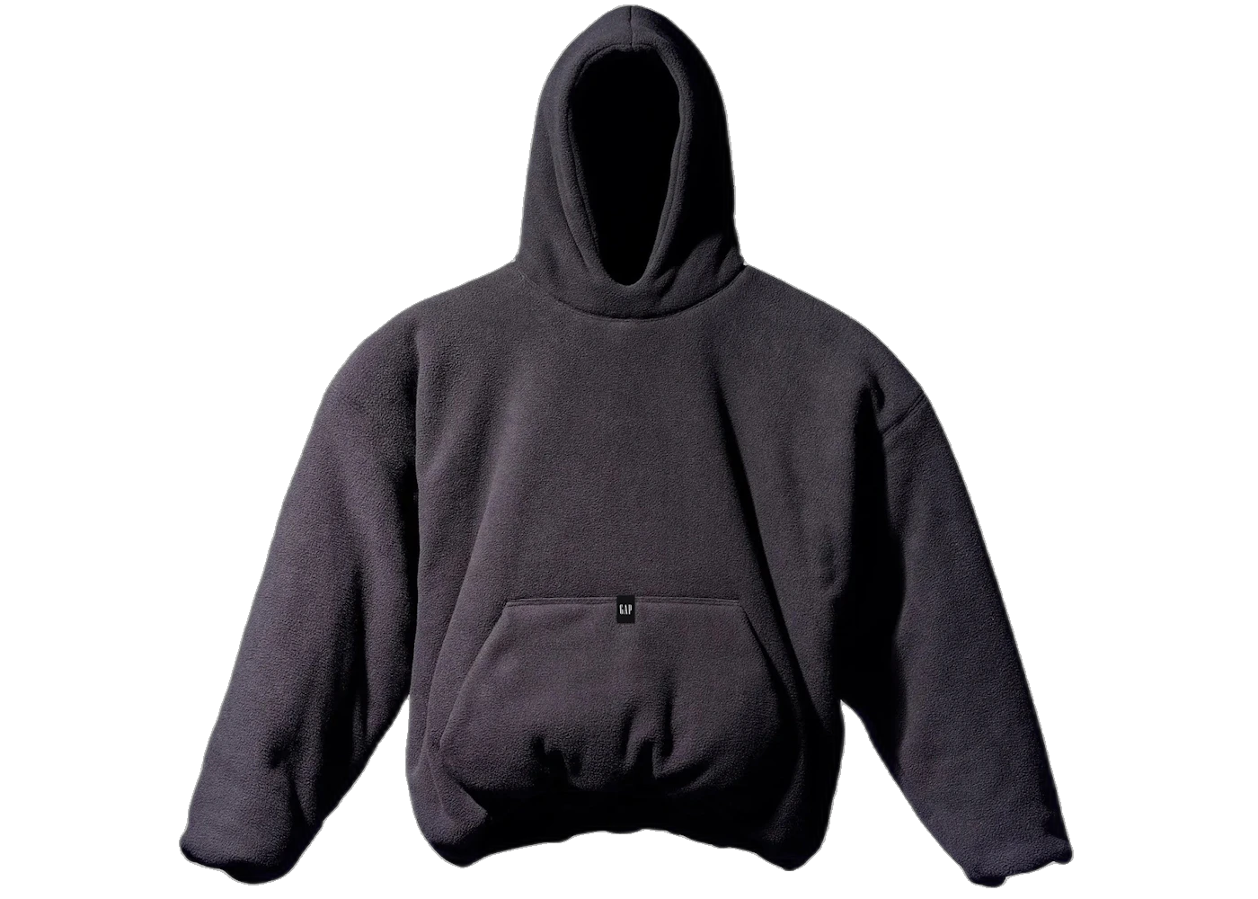 Yeezy Gap Polar Fleece Padded Hoodie Black, Black (5248 100000306PFPH BLAC)