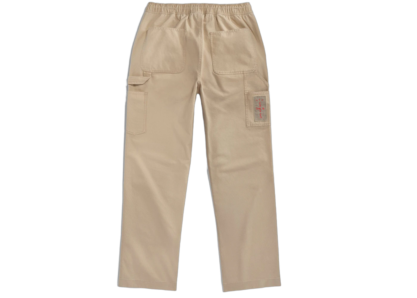 Travis Scott Cactus Jack x Air Jordan Canvas Pant Desert/Khaki/University Red