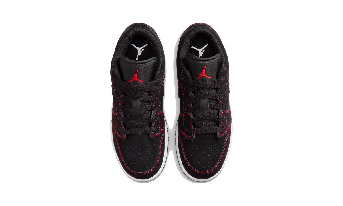 Air Jordan 1 Low Black/White/University Red