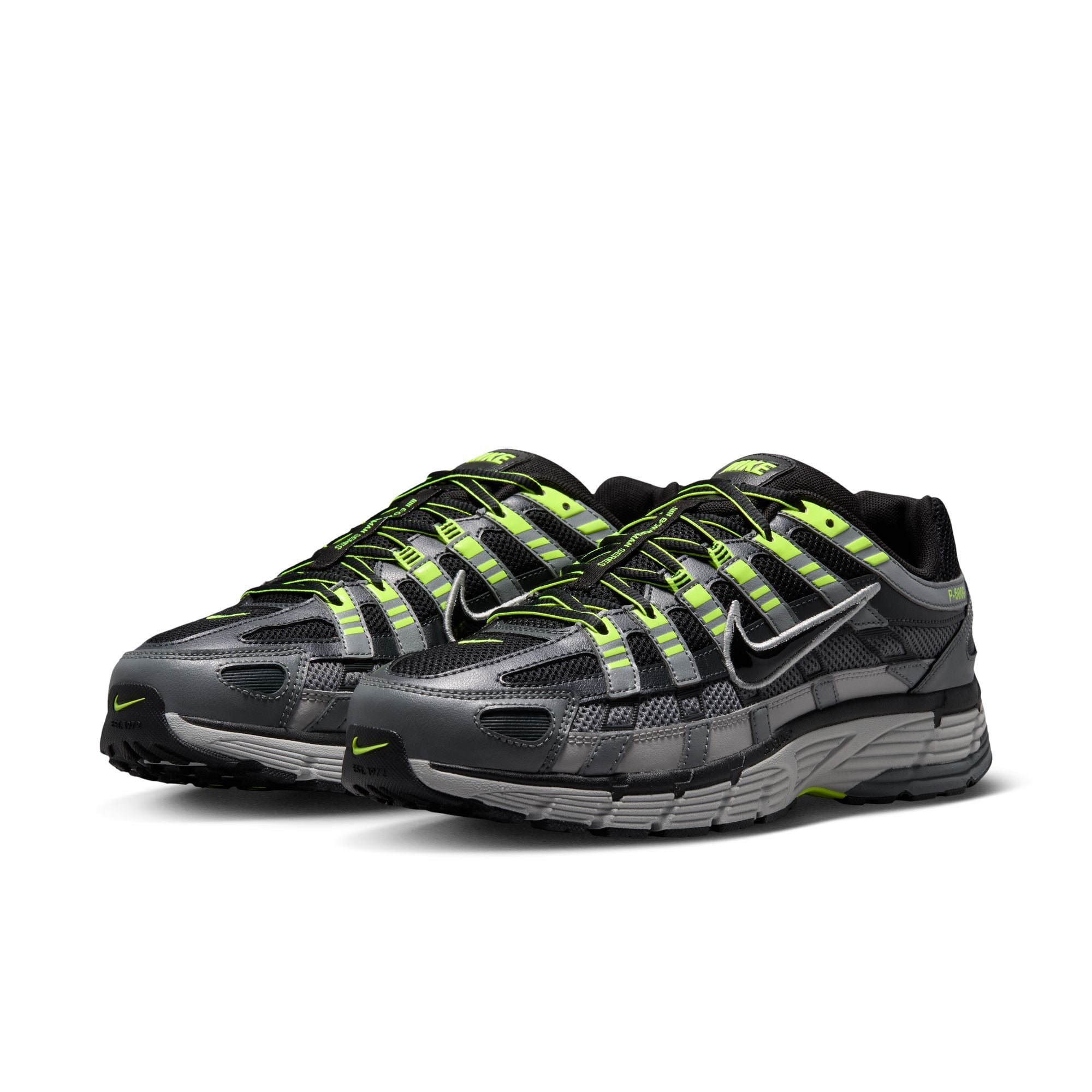 Nike P-6000 Dark Smoke Grey/Black/Light Smoke Grey/Volt