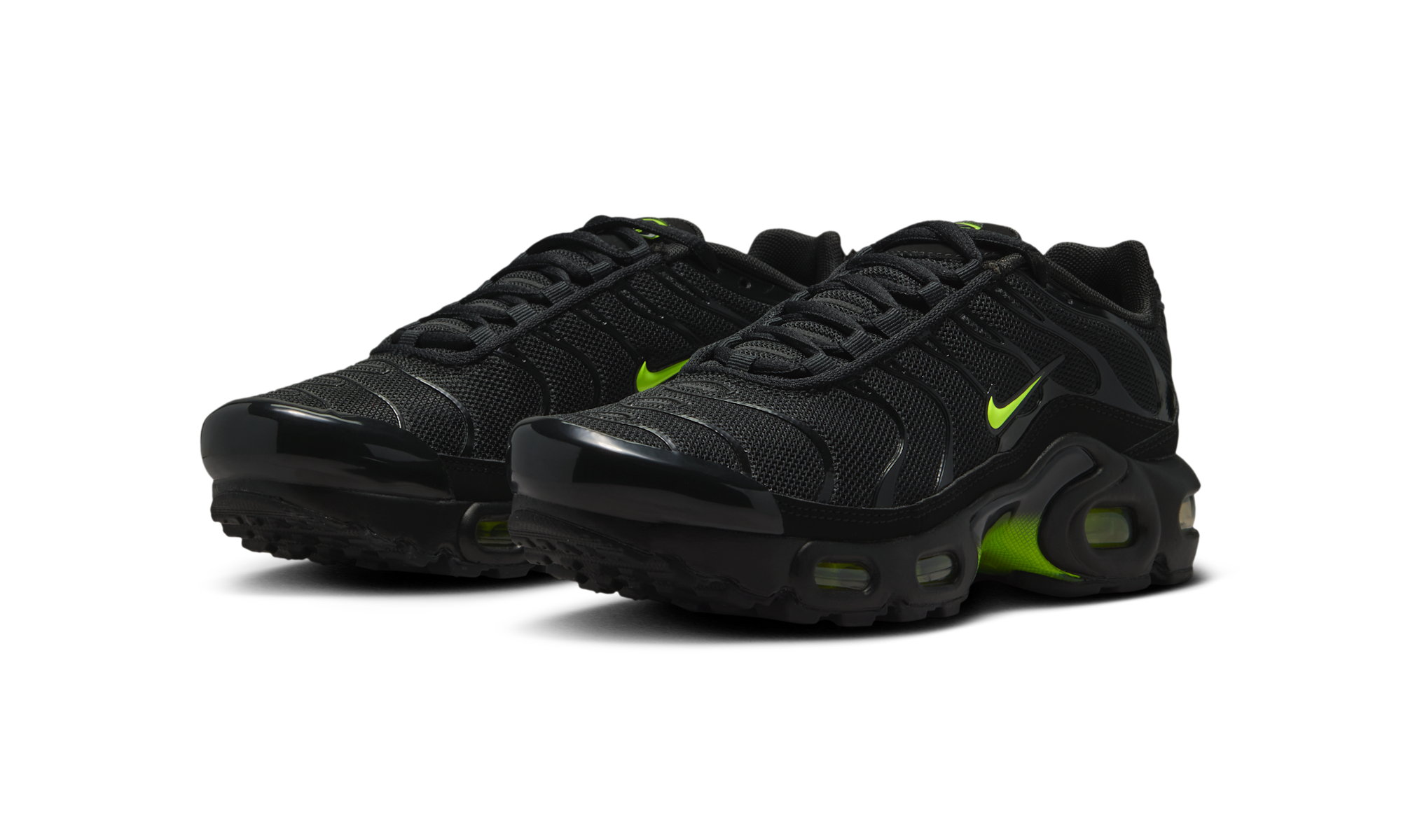 Nike Air Max Plus Black/Black/Volt Ice