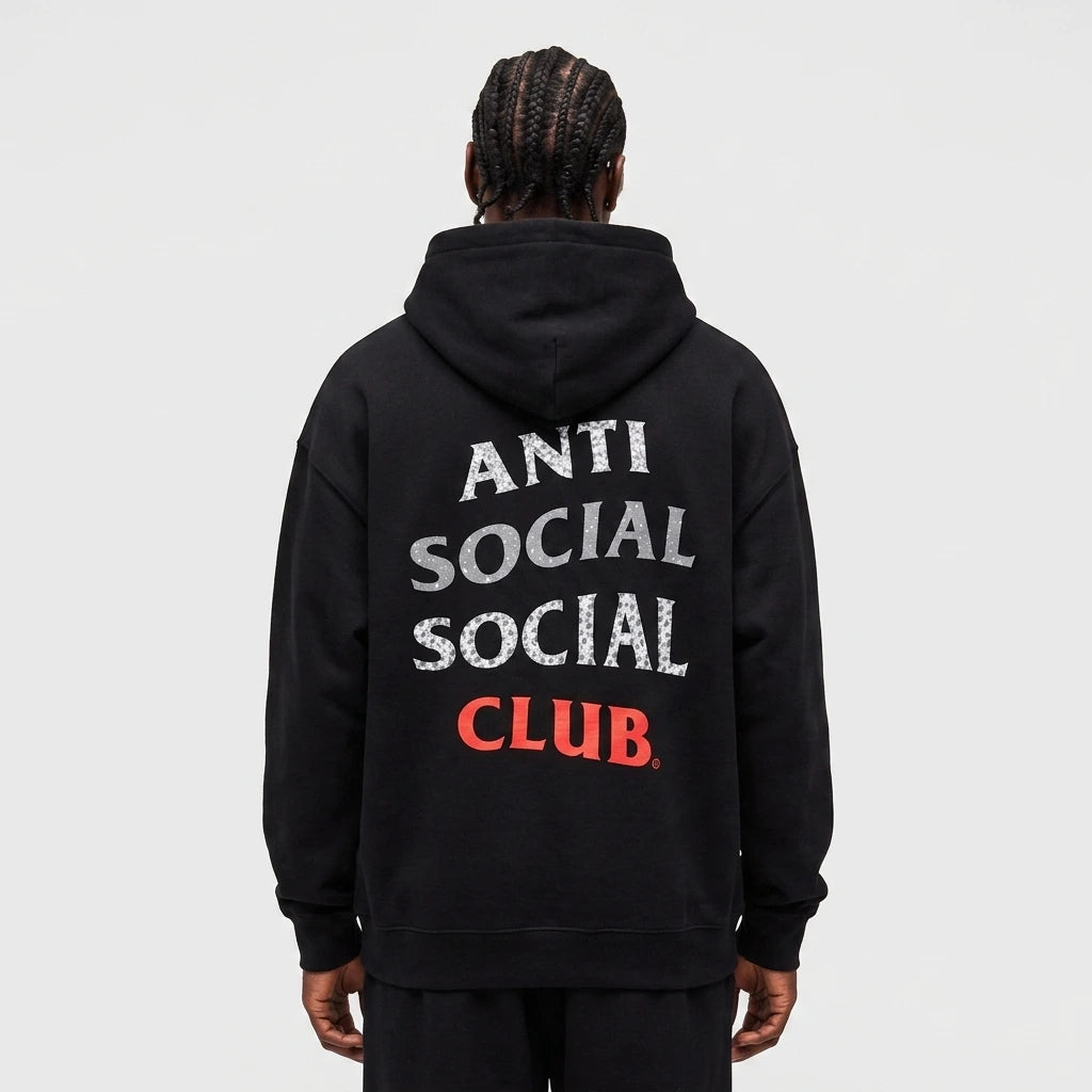 Anti Social Social Club 99 Retro IV Hoodie Black