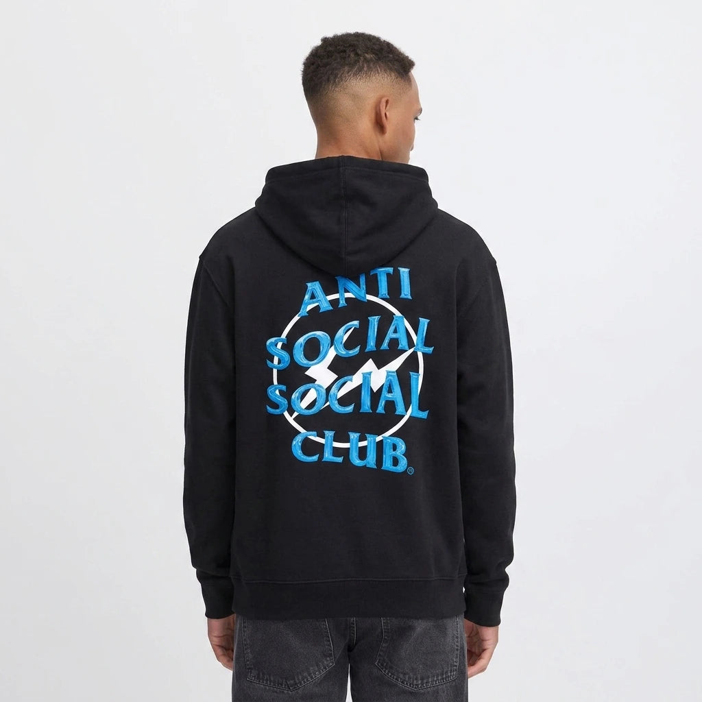 Anti Social Social Club x Fragment Precious Petals Hoodie (FW22) Black Blue