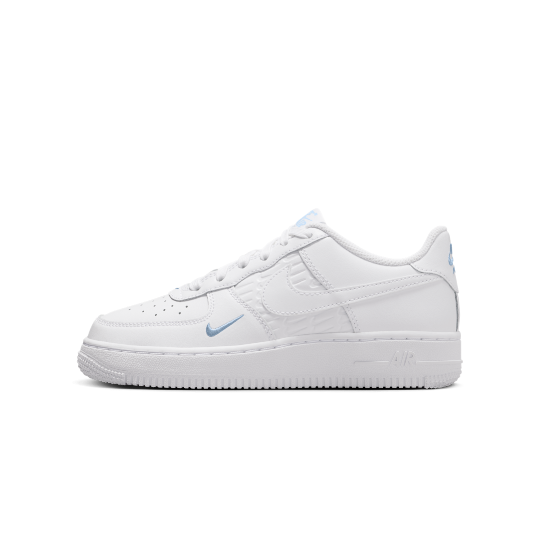 Nike Air Force 1 White Light Armoury Blue