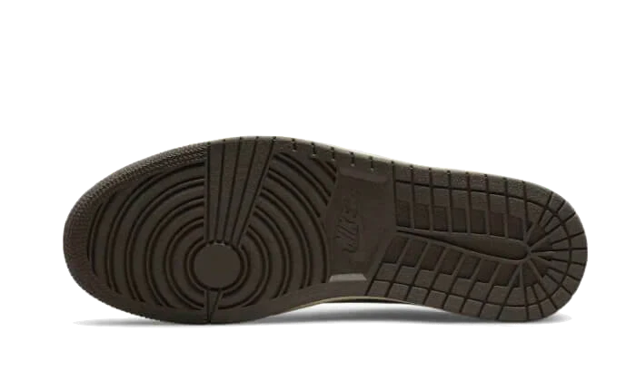 Air Jordan 1 Retro Low OG SP Travis Scott Reverse Mocha, Sail/University Red-Ridgerock (DM7866-162)